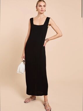 NWT Kourt lone Jenni Kayne Factory Black Elegant Few Moda Dress 10